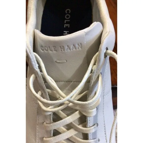 Cole Haan Mens Reagan Grand Sneaker Optical White 10M Excellent Condition!