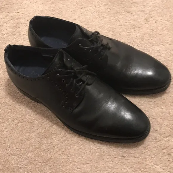 Cole Haan mens shoes 9M black dress shoes