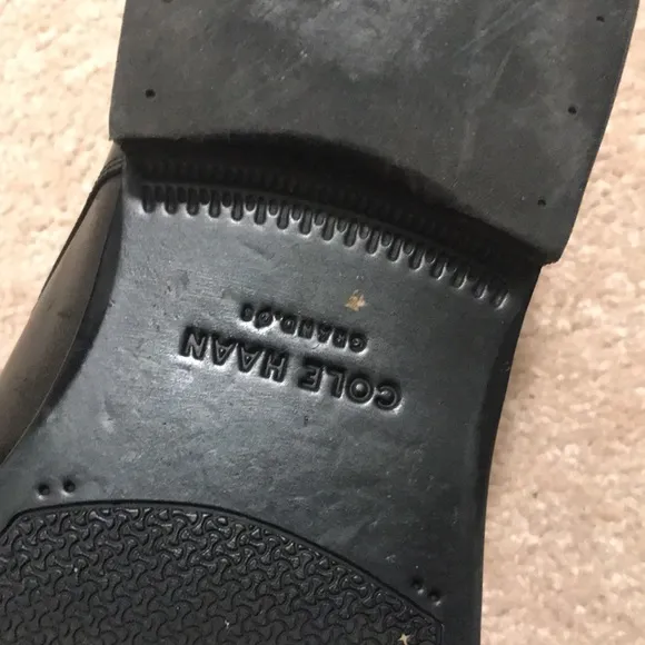 Cole Haan mens shoes 9M black dress shoes