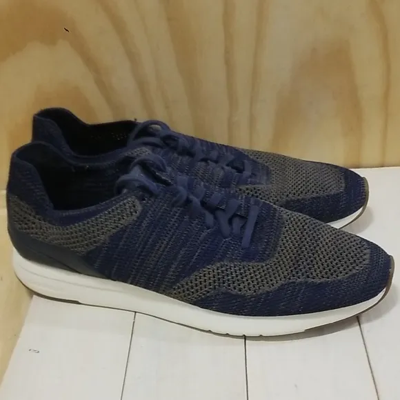 Cole Haan Mens Size 12 M Grandpro Stitchlite Running Shoes Blue Gray