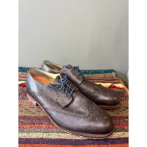 Cole Haan mens Wingtip Leather Lace Up Dress Shoes Mens Size 11.5
