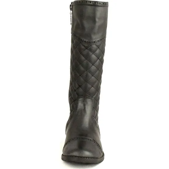 Cole Haan Nancy Brogue Black ChildG boots 1 NEW