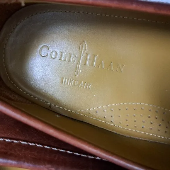 Cole Haan Nike Air Loafers Penny Mens Brown Shoes Size 11.5 Men