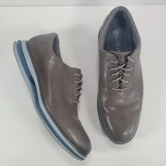 Cole Haan Original Grand Energy Twin Oxford Gray Shoes Men's Size 11