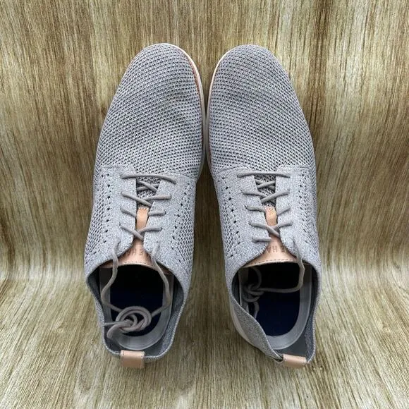 Cole Haan OriginalGrand Men's Size‎ 10.5 M Grey Stichlite Dress Shoes C29734