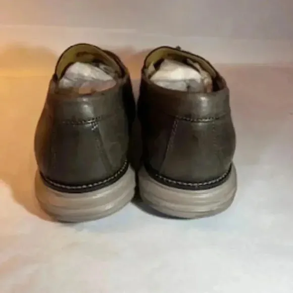 Cole Haan Shoes Grand OS  Leather Slip On Horse Bit Loafers Brown Mens Size 11