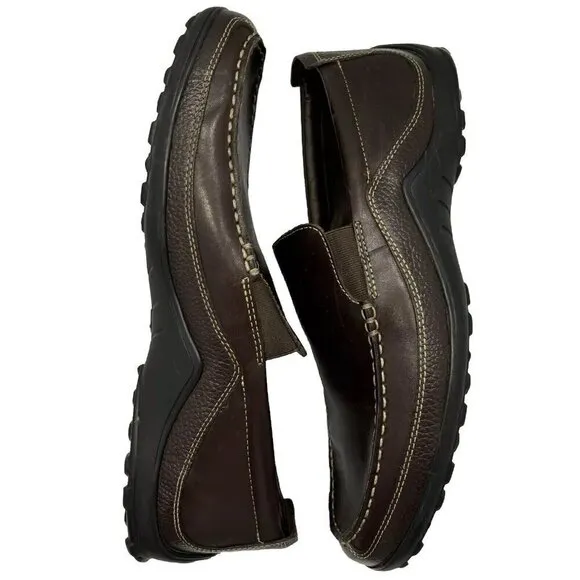 Cole Haan Tucker Venetian Leather Driving Loafer Mens US 13M Brown Slip On Shoes