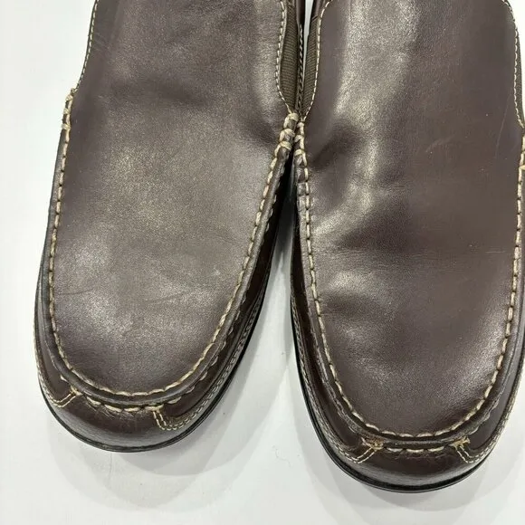 Cole Haan Tucker Venetian Leather Driving Loafer Mens US 13M Brown Slip On Shoes