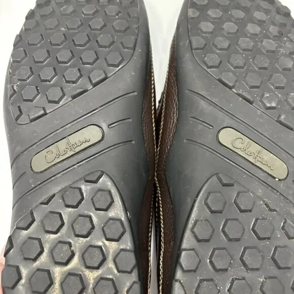 Cole Haan Tucker Venetian Leather Driving Loafer Mens US 13M Brown Slip On Shoes