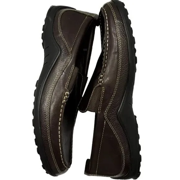 Cole Haan Tucker Venetian Leather Driving Loafer Mens US 13M Brown Slip On Shoes