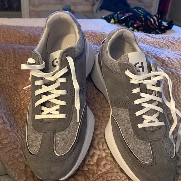 COLE HAAN WOMEN'S GRAND CROSSCOURT MEADOW RUNNING SHOES 7.5
