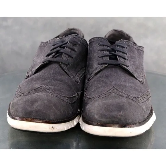 Cole Haan Zero Grand Men's Wingtip Oxford Casual Shoes Size 10 Gray