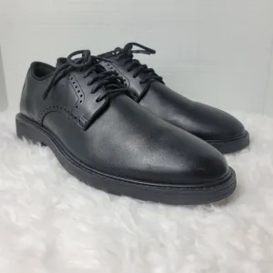 Cole Haan The Go-To Men's Size 11 Black Leather Plain Toe Dress Shoes C34600