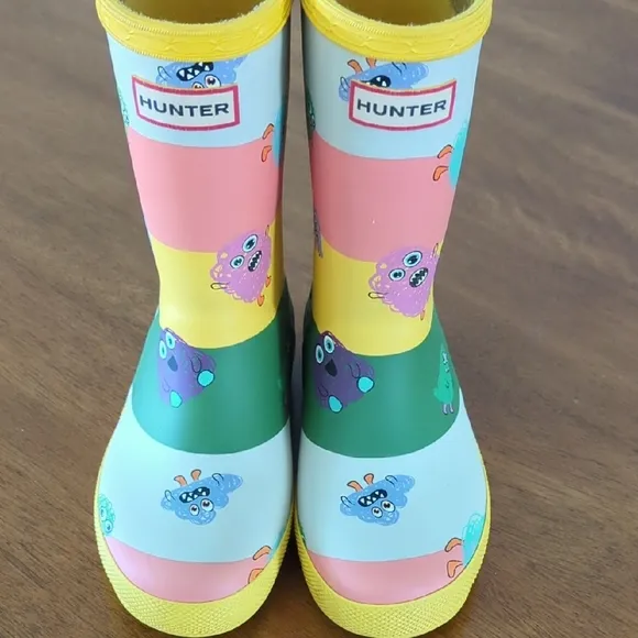 Colorful Monster Rain Boots
