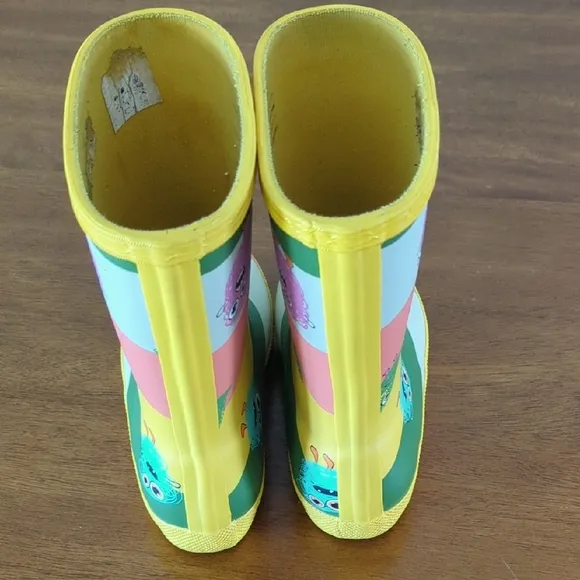 Colorful Monster Rain Boots