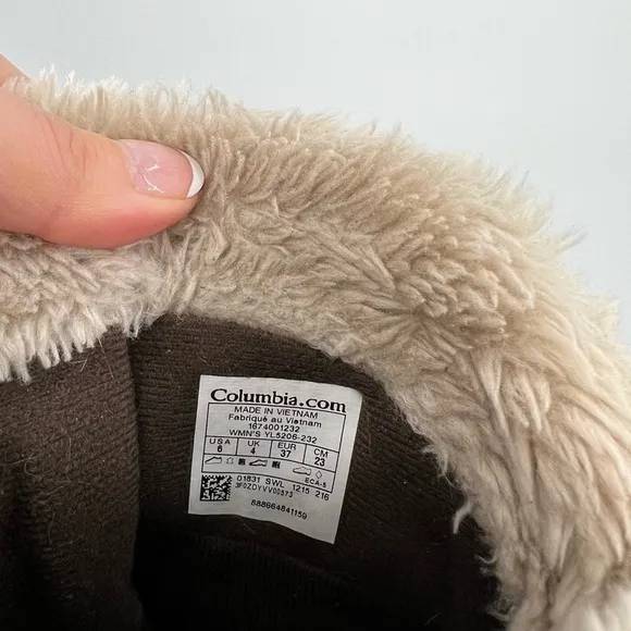 Columbia Ice Maiden ll Boots Ladies Size US6
