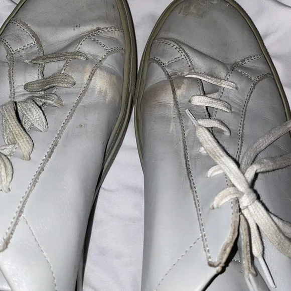 Common Projects Achilles Low Sneakers Size‎ EUR 45 US 12 Grey Distressed