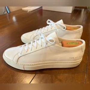 COMMON PROJECTS Original Achilles Low Leather Sneakers EU41