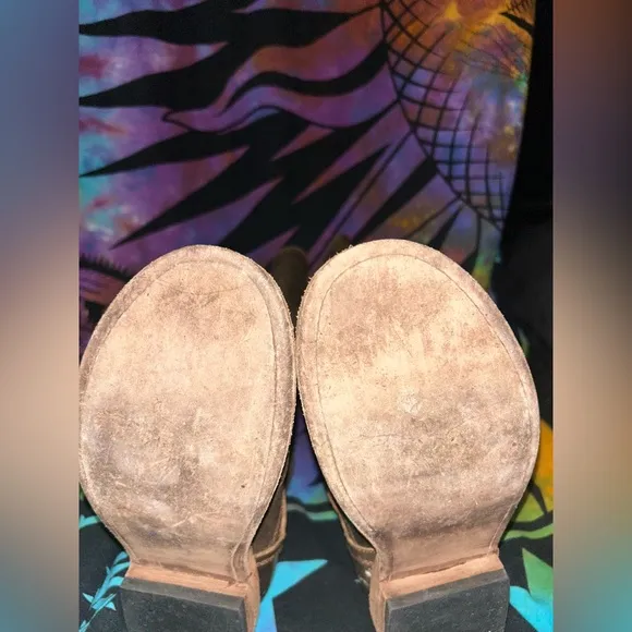 Contra distressed Freebird boots Size 8