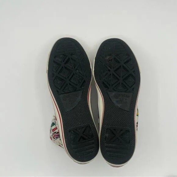 Convers All star unixes sneakers all nations flags Vtg Rare men’s Sz 6 women’s 8