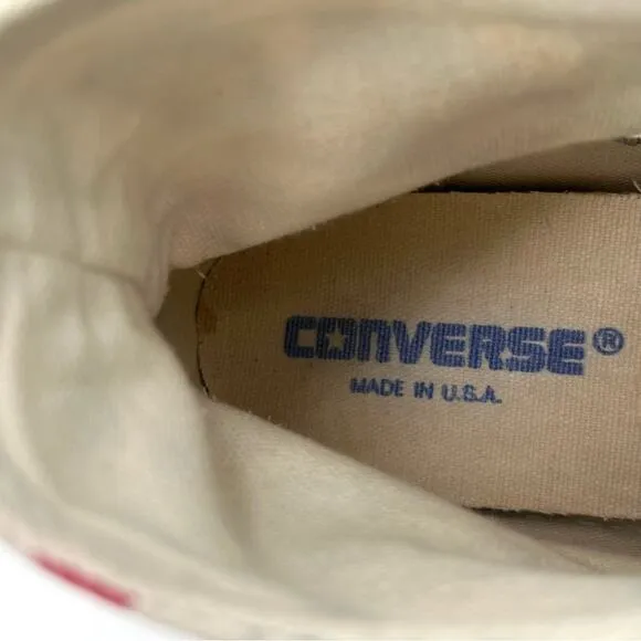 Convers All star unixes sneakers all nations flags Vtg Rare men’s Sz 6 women’s 8