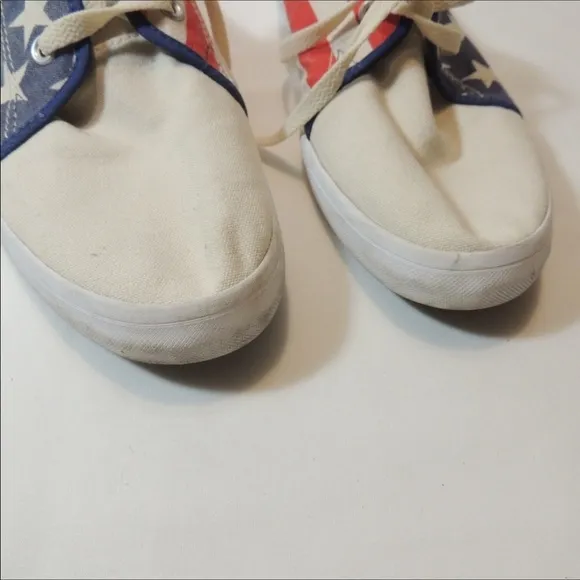 CONVERS Unisex Flag Print Size 9.5(Men) 11(women)