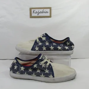 CONVERS Unisex Flag Print Size 9.5(Men) 11(women)