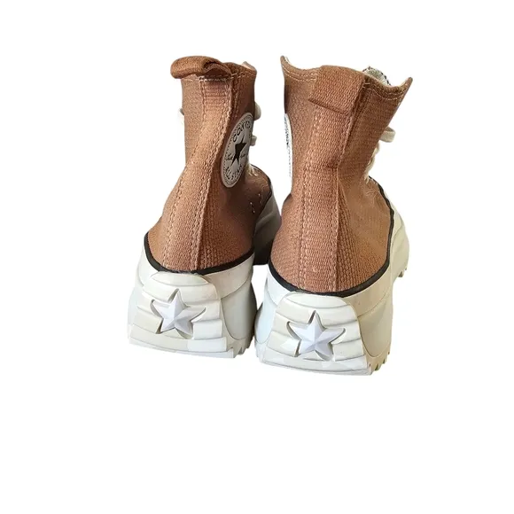 Converse All Run Star Hike Hi Mens 8 Womens 9.5 Tonal Marble Sneakers