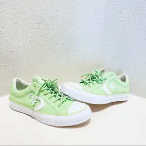 Converse All Star Hyper Green Low Top Unisex Sneakers Size 5.5 NEW