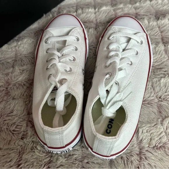 Converse All Stars white Sneakers size 1.5