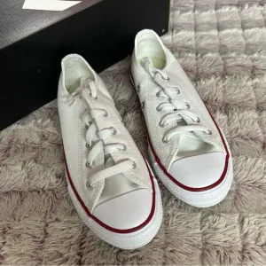 Converse All Stars white Sneakers size 1.5