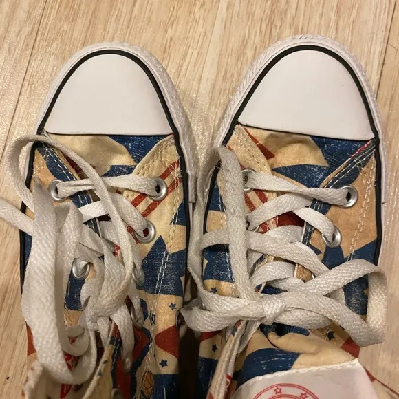 Converse Allstar Chuck Taylor unisex high top “Wonder Woman” sneakers