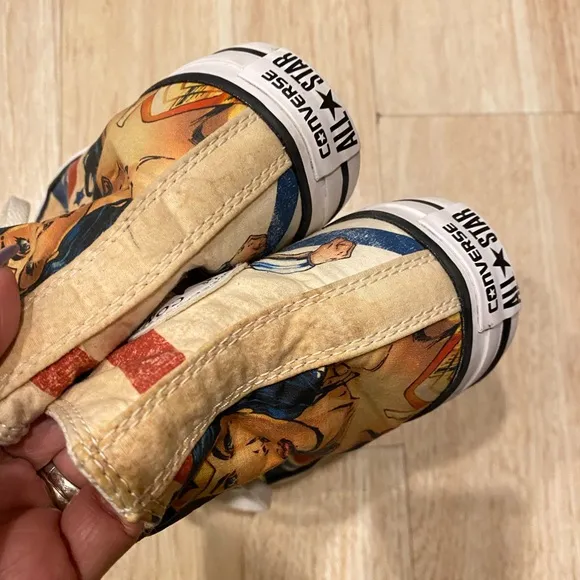 Converse Allstar Chuck Taylor unisex high top “Wonder Woman” sneakers