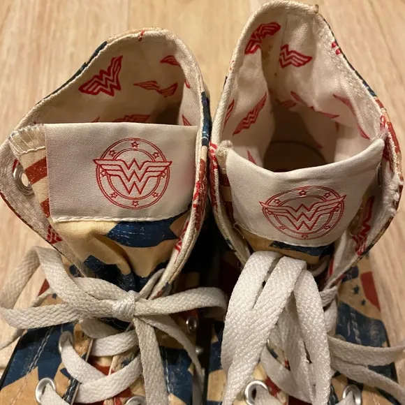 Converse Allstar Chuck Taylor unisex high top “Wonder Woman” sneakers