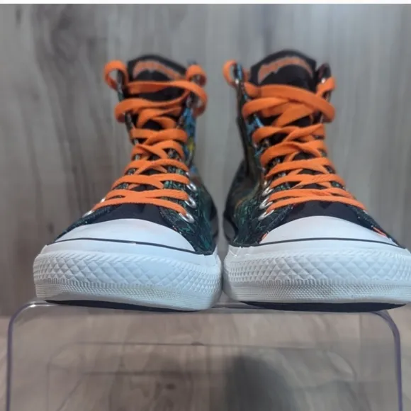 Converse Aquaman Sneakers Men's Size 10.5  All Over Print Dead Stock Late 2000s