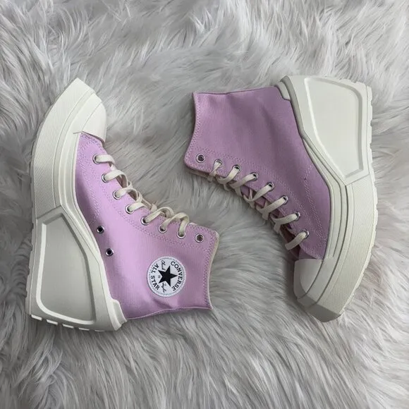 Converse Chuck 70 De Luxe Womens Casual Shoes Pink A07584C NEW Sz 9