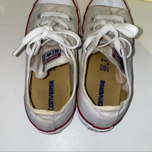 Converse Chuck Taylor All Star Low Sneakers White Unisex Youth Size 2