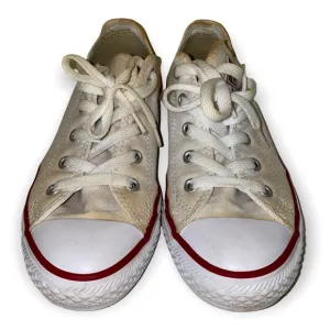 Converse Chuck Taylor All Star Low Sneakers White Unisex Youth Size 2