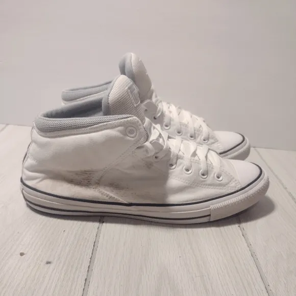 Converse Chuck Taylor All Star White Mid Top Sneakers Size Mens 13