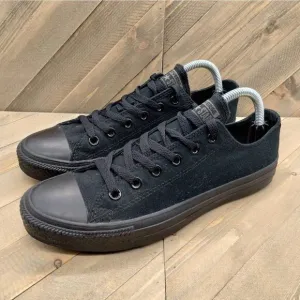 Converse Chuck Taylor All Star Low Triple Black Casual‎ Sneakers Mens Size 8