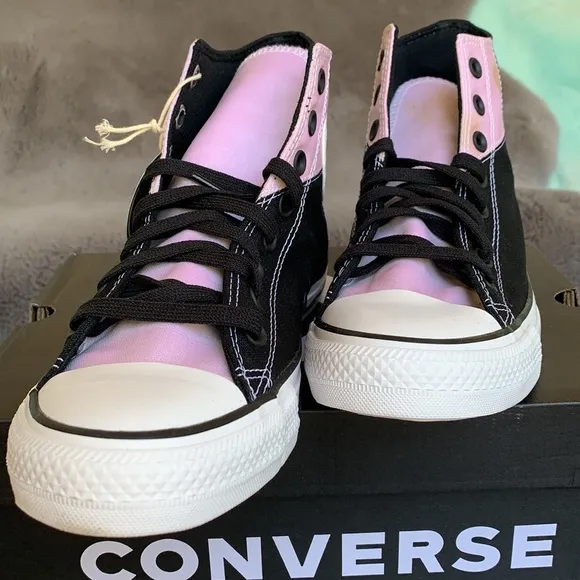 CONVERSE CTAS HI BLACK/MAGNET BLACK/WHITE MENS