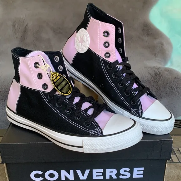 CONVERSE CTAS HI BLACK/MAGNET BLACK/WHITE MENS