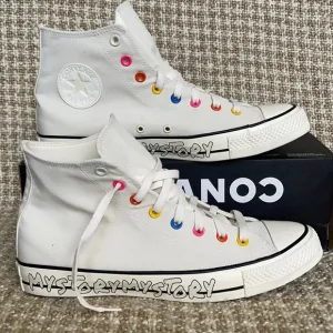 Converse Ctas Hi Egret/Hyper Pink/Black MEN`S
