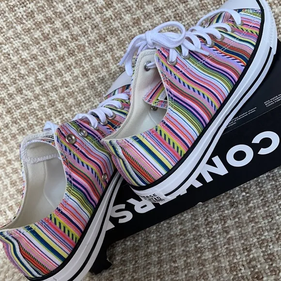 Converse Ctas OX White/Multi/Black MEN`S