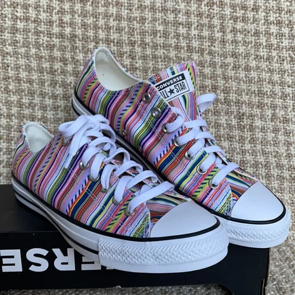 Converse Ctas OX White/Multi/Black MEN`S