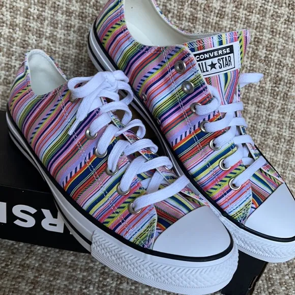Converse Ctas OX White/Multi/Black MEN`S