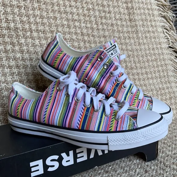 Converse Ctas OX White/Multi/Black MEN`S