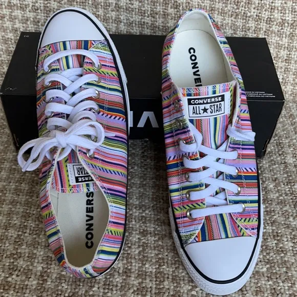 Converse Ctas OX White/Multi/Black MEN`S