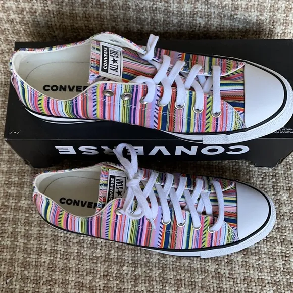 Converse Ctas OX White/Multi/Black MEN`S