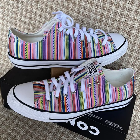 Converse Ctas OX White/Multi/Black MEN`S